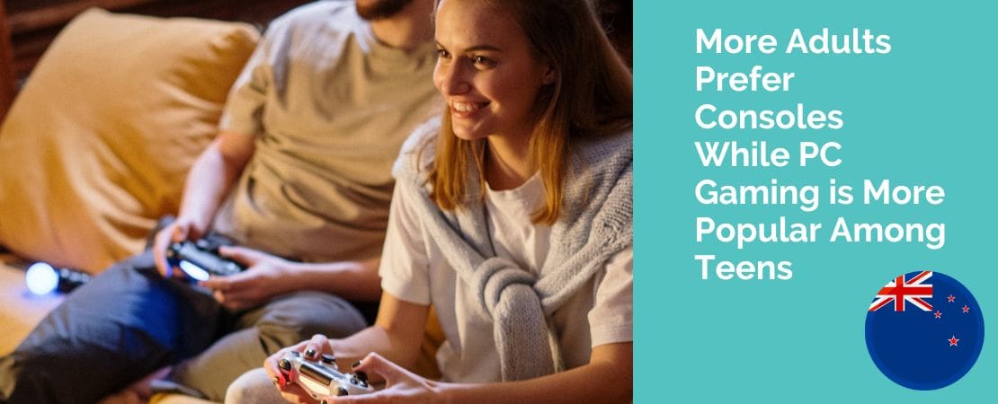 More Adults Prefer Consoles While PC Gaming is More Popular Among Teens