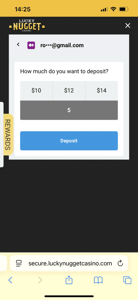 Lucky Nugget Casino Deposit