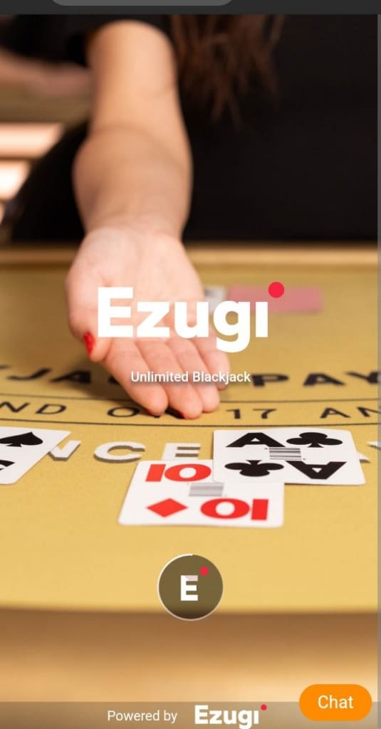 Vegadream Casino Screen