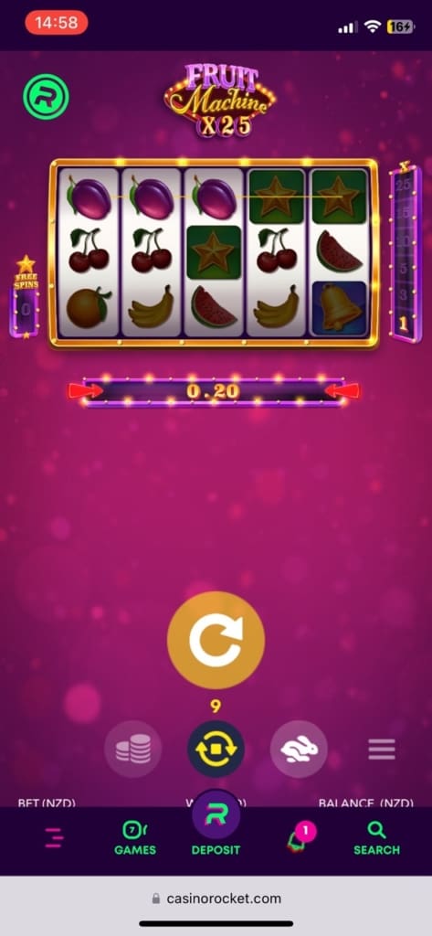 casino rocket games