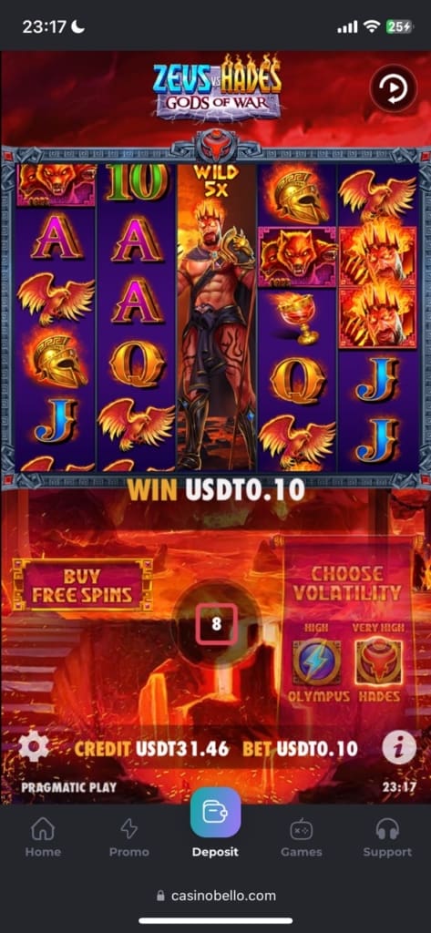 CasinoBello Casino Games
