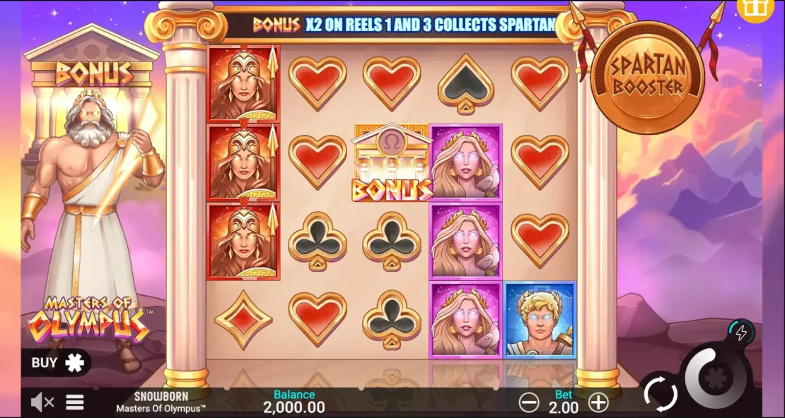 Masters of Olympus, Snowborn Games