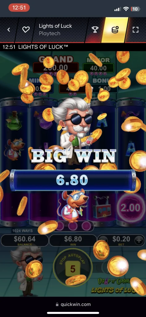 QuickWin Casino Games