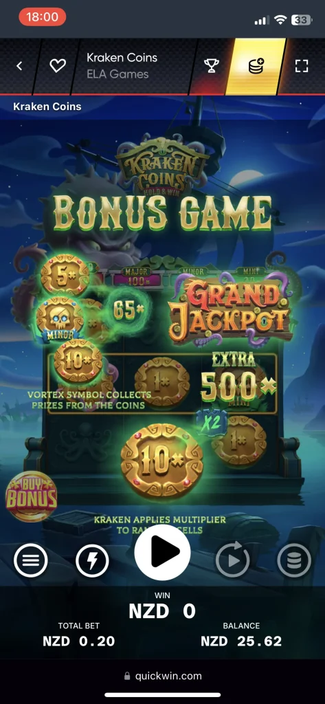 QuickWin Casino Games