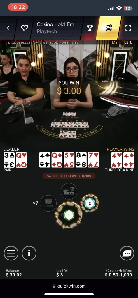 QuickWin Casino Games