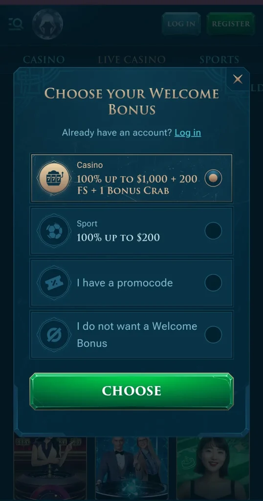 Slotuna Casino Bonus