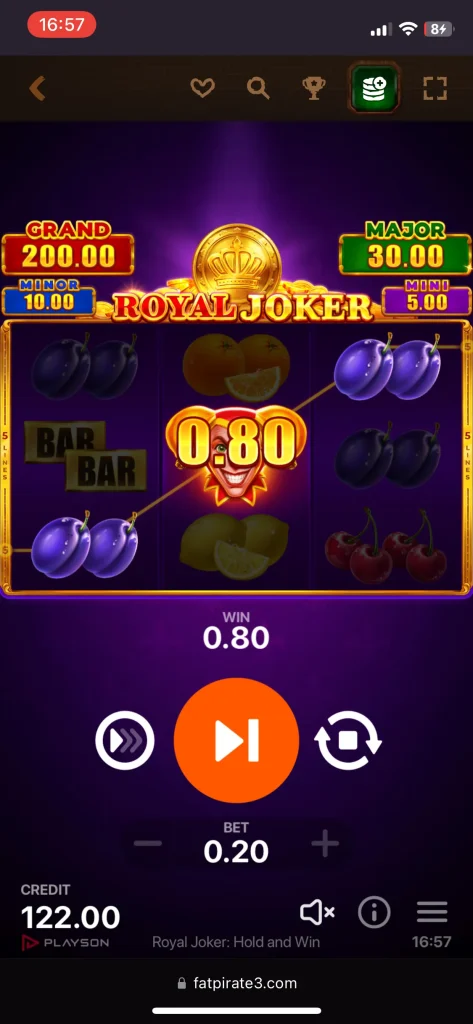 FatPirate Casino Game