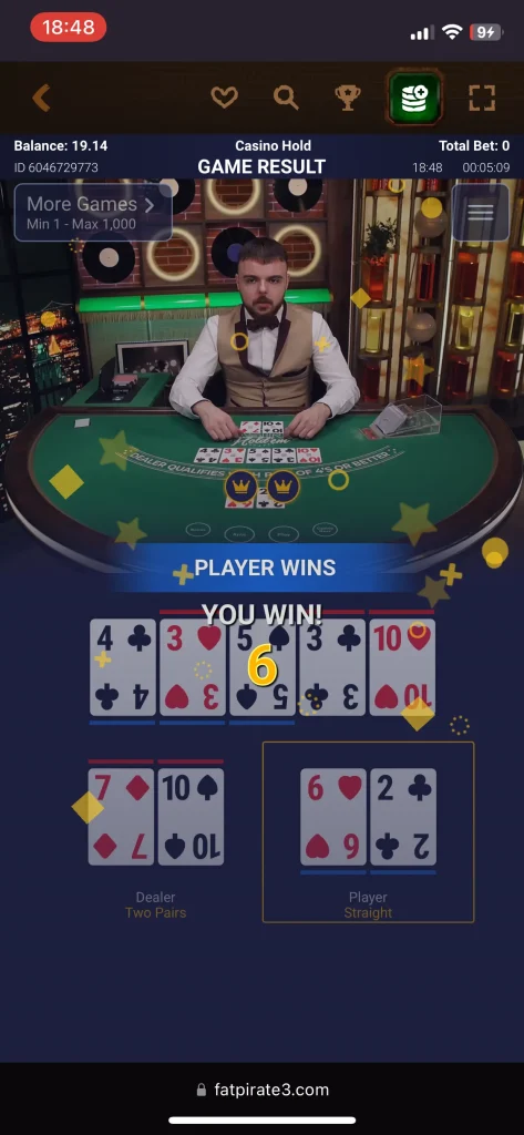 FatPirate Casino Game