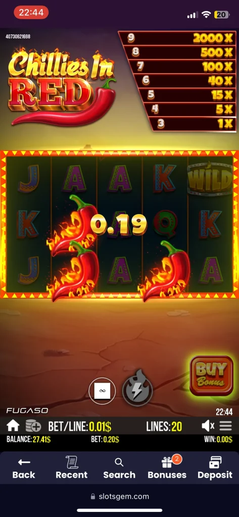 SlotsGem Casino Game