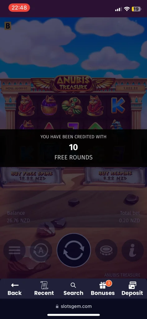 SlotsGem Casino Game