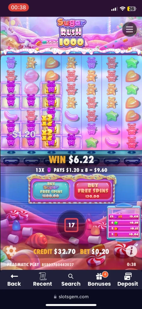 SlotsGem Casino Game