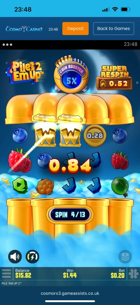 cosmo casino game