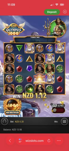 wiz slots casino game