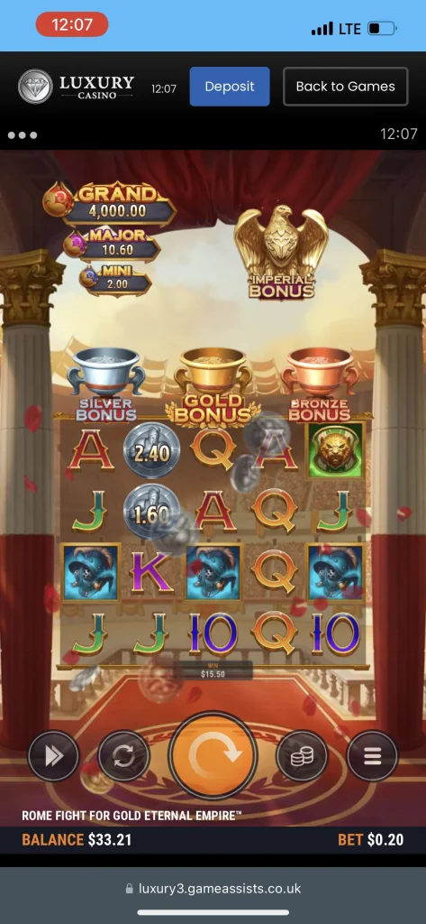 Luxury Casino Game