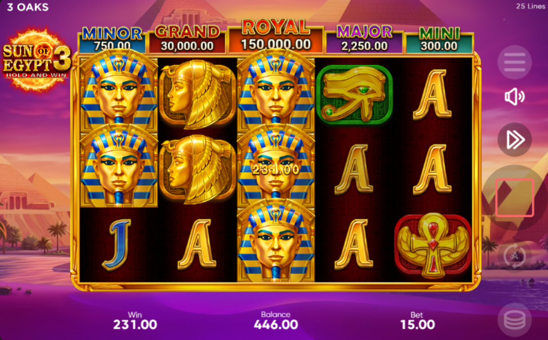 Sun Of Egypt 3 Slot