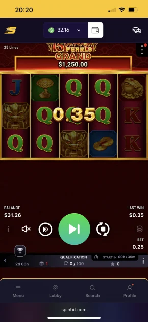 SpinBit Casino Game