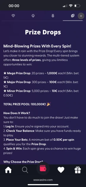 Woo Casino Bonus